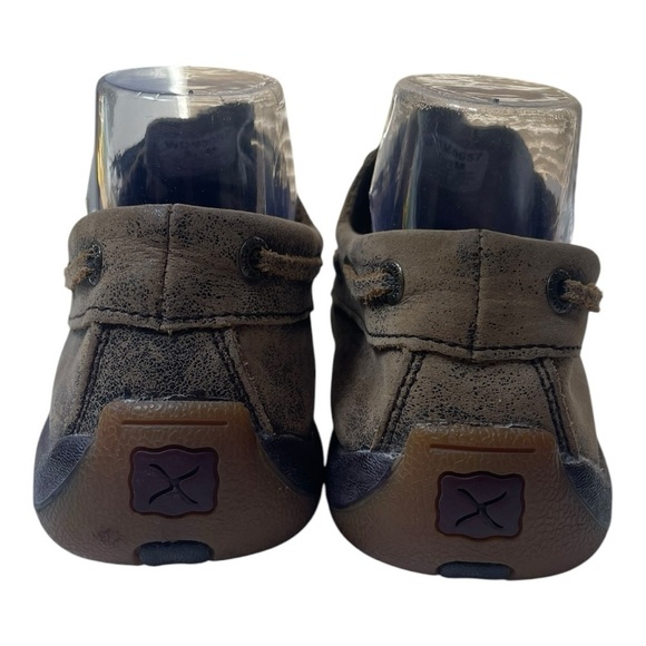 Twisted X Women’s Animal Print Leather Driving Moccasins - Picture 5 of 9